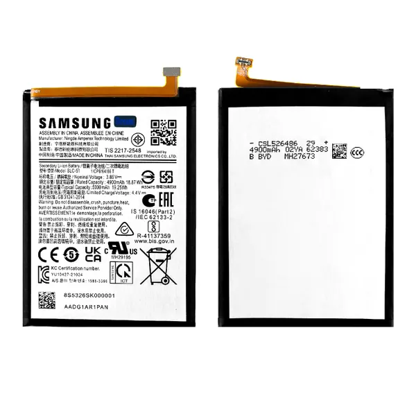 Замена аккумулятора на устройстве Samsung A05s (A057F) NTC-Сервис Москва, Ленская улица, 10к1